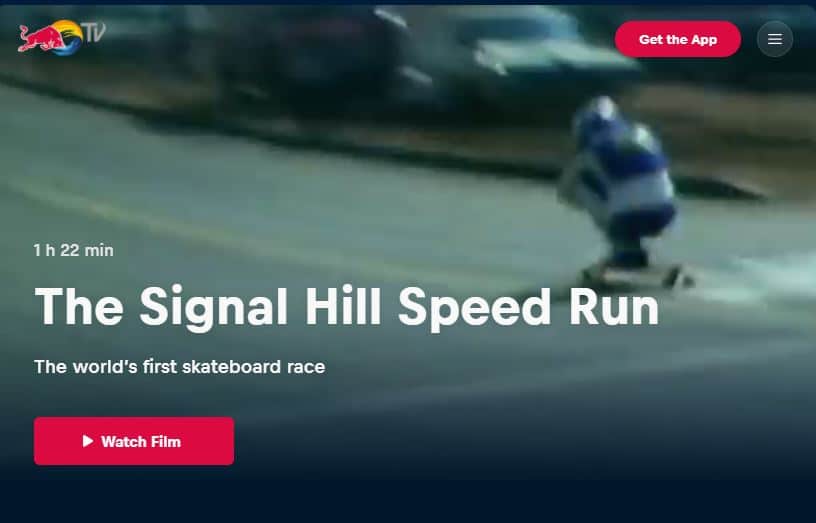 Signal hill speed run. must watch downhill skate films