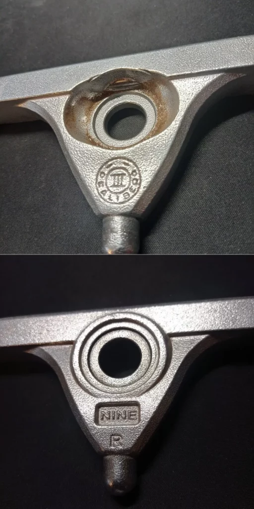 caliber iii r bushing seat front and back