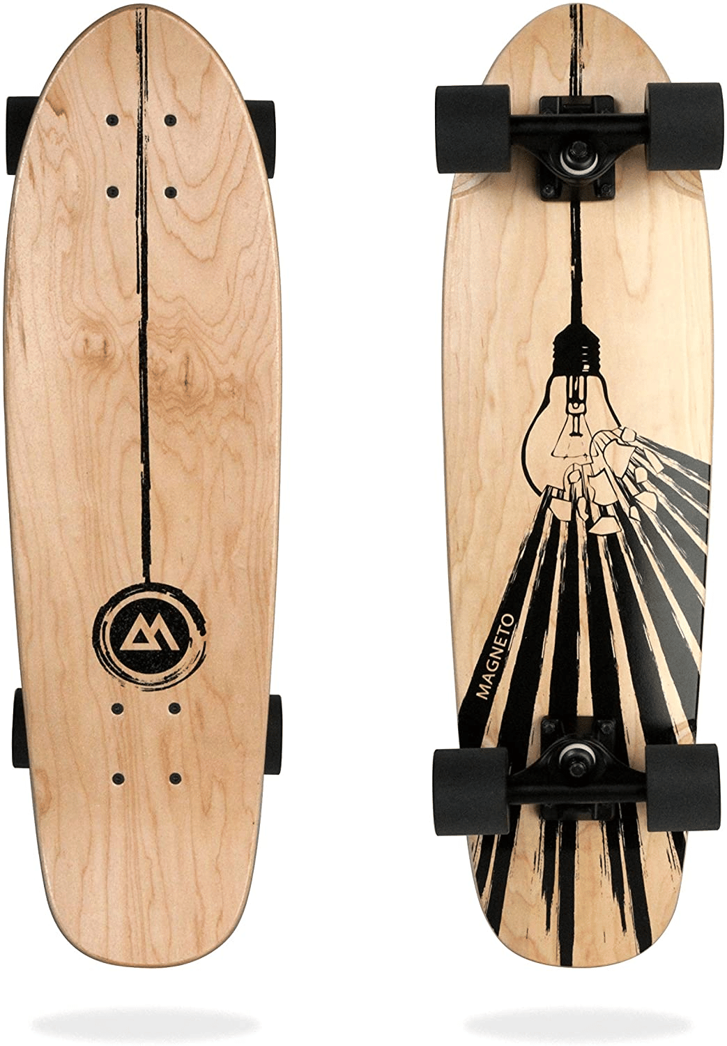 Skateboard Komplettboard Mini Cruiser Funboard 79 x 20cm 